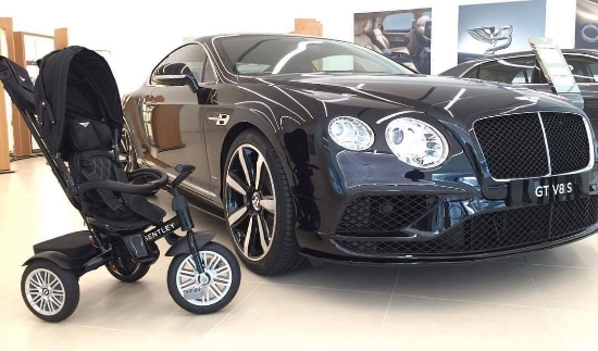 Slika Trike Tricikl 6 u 1 - onyx black - Bentley