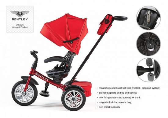 Slika Trike Tricikl 6u1 - Dragon red - Bentley