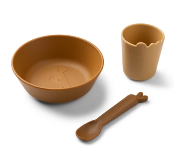 Slika Prvi set za jelo Kiddish, Mustard - Done by Deer