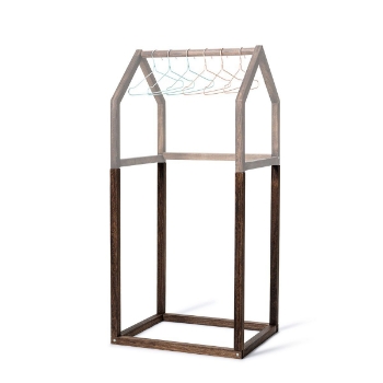 Prikažite detalje za Stalak za odjeću Dark Wood - Elodie Slika Stalak za odjeću Dark Wood - Elodie