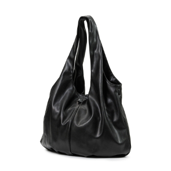Slika Torba za previjanje Draped Tote, Black - Elodie