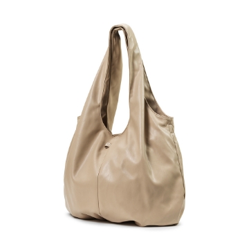 Slika Torba za previjanje Draped Tote, Pure Khaki - Elodie