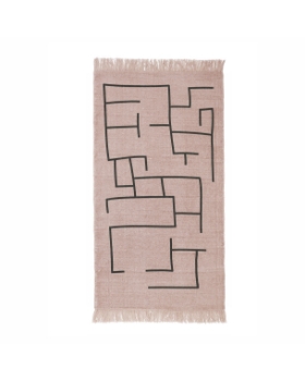 Slika Kid's Concept - Tepih Geometric Pink  