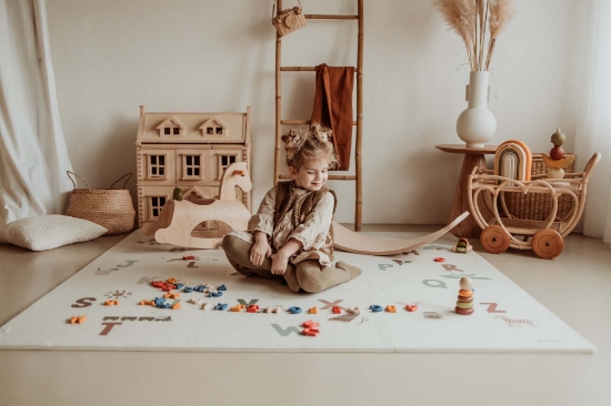 Slika Podloga za igranje 2 u 1 Eva Alphabet/Terrazo - Play&Go