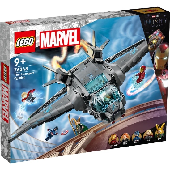 Slika LEGO® SUPER HEROES 76248 Quinjet Osvetnika