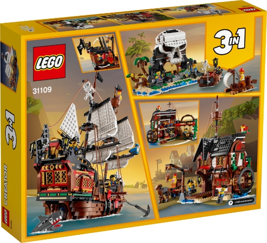 Slika LEGO® CREATOR 31109 Gusarski brod