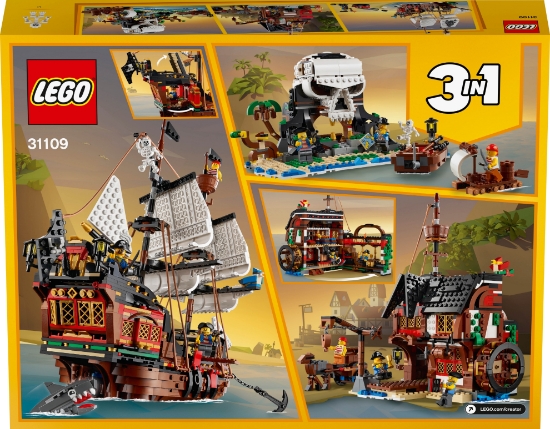 Slika LEGO® CREATOR 31109 Gusarski brod