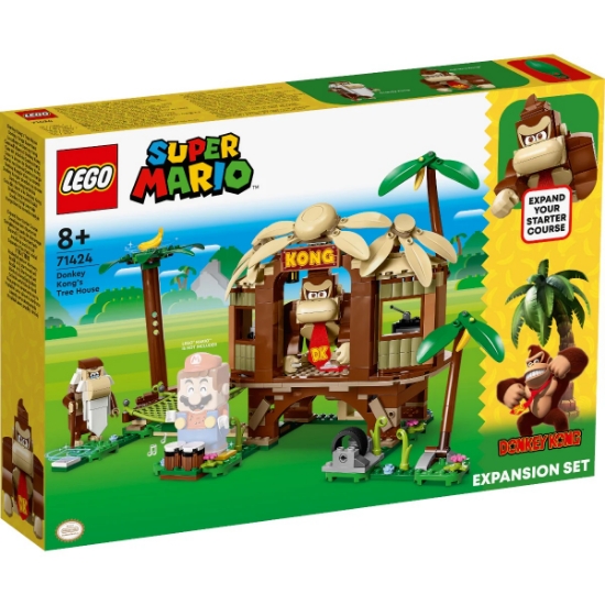 Slika LEGO® SUPER MARIO™ 71424 Kućica na drvetu Donkeyja Konga – proširena staza