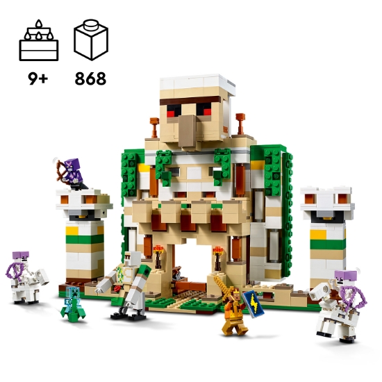 Slika LEGO® MINECRAFT® 21250 Tvrđava željeznog golema