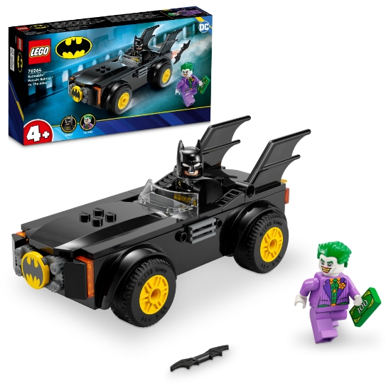 Slika LEGO® SUPER HEROES 76264 Potjera u Batmobileu™: Batman™ protiv Jokera™