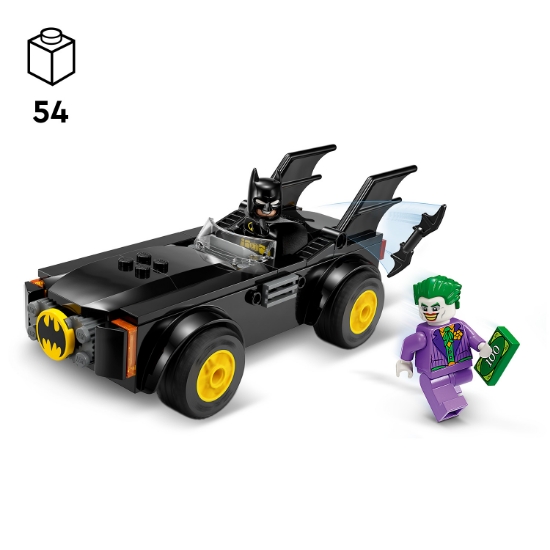 Slika LEGO® SUPER HEROES 76264 Potjera u Batmobileu™: Batman™ protiv Jokera™