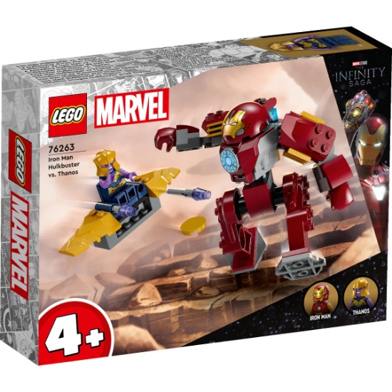 Slika LEGO® SUPER HEROES 76263 Iron Manov Hulkbuster protiv Thanosa