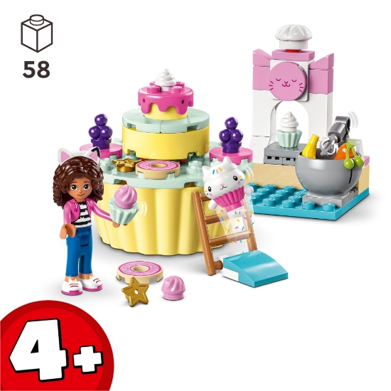 Slika LEGO GABBYS DOLLHOUSE 10785 Zabavno pečenje s Mačkolačićem