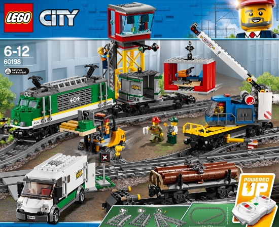 Slika LEGO® CITY 60198 Teretni vlak