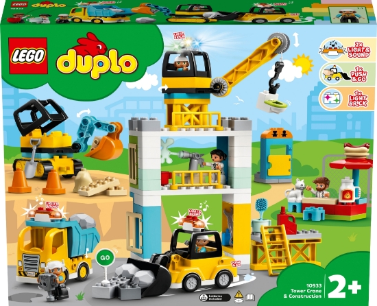 Slika LEGO® DUPLO® 10933 Dizalica i gradnja