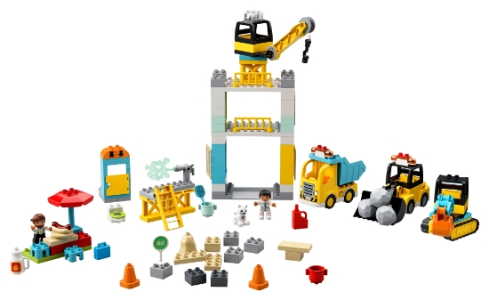 Slika LEGO® DUPLO® 10933 Dizalica i gradnja