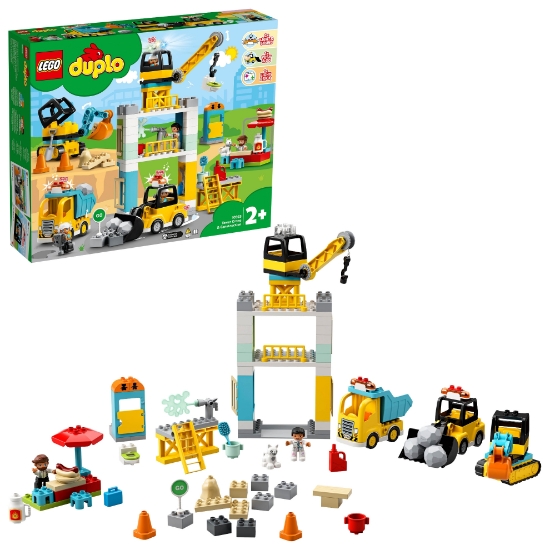 Slika LEGO® DUPLO® 10933 Dizalica i gradnja