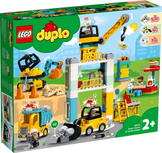 Slika LEGO® DUPLO® 10933 Dizalica i gradnja