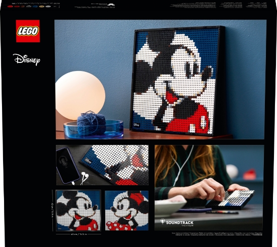 Slika LEGO® ART 31202 Disney's Mickey Mouse