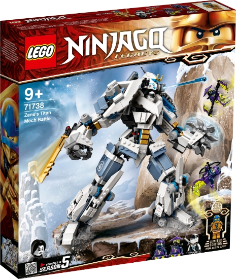 Slika LEGO® NINJAGO® 71738 Bitka Zaneovog titanskog robota