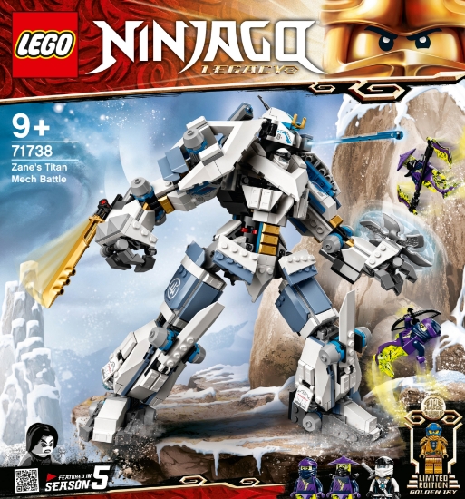 Slika LEGO® NINJAGO® 71738 Bitka Zaneovog titanskog robota