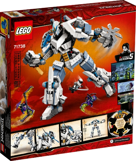 Slika LEGO® NINJAGO® 71738 Bitka Zaneovog titanskog robota