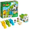 Slika LEGO® DUPLO® 10945 Smetlarski kamion i kante za reciklažu