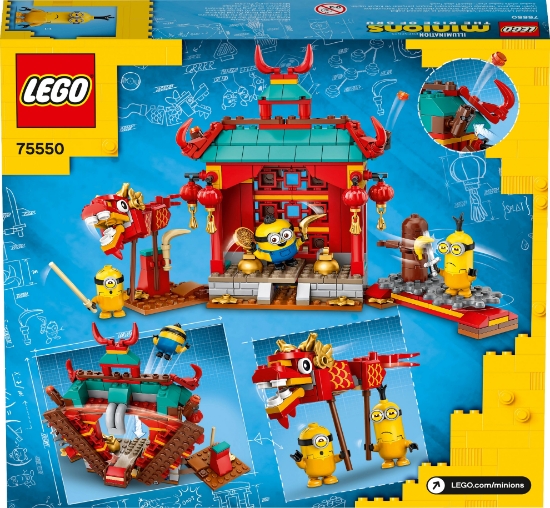 Slika LEGO® MINIONS 75550 Minioni u kung fu sukobu