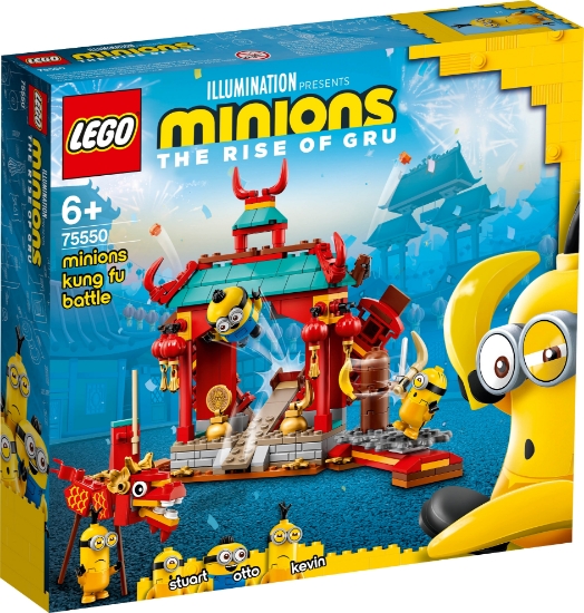 Slika LEGO® MINIONS 75550 Minioni u kung fu sukobu