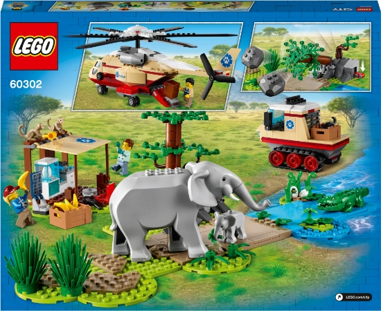 Slika LEGO® CITY 60302 Spašavanje divljih životinja