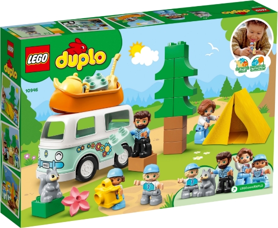 Slika LEGO® DUPLO® 10946 Obiteljska pustolovina s kamperom