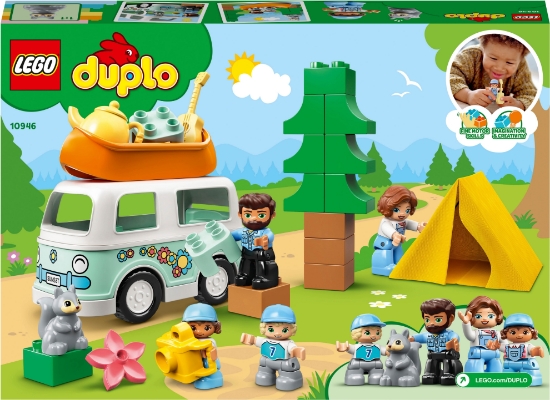 Slika LEGO® DUPLO® 10946 Obiteljska pustolovina s kamperom