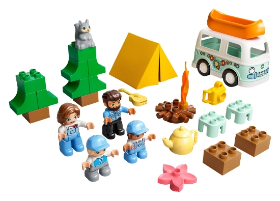 Slika LEGO® DUPLO® 10946 Obiteljska pustolovina s kamperom