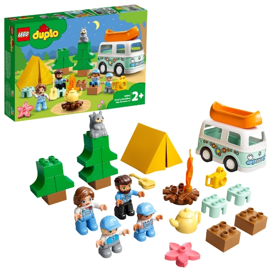 Slika LEGO® DUPLO® 10946 Obiteljska pustolovina s kamperom