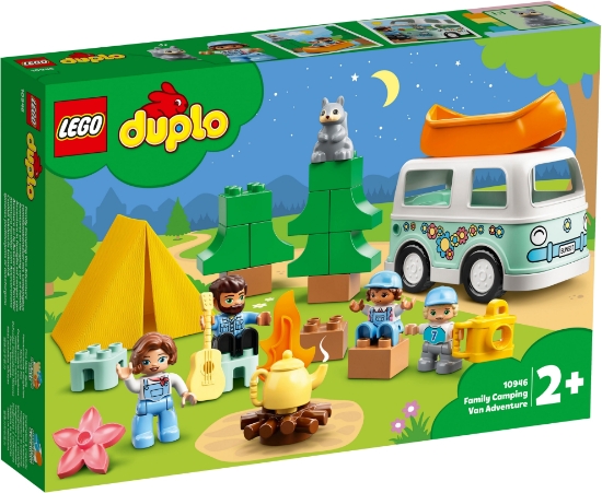 Slika LEGO® DUPLO® 10946 Obiteljska pustolovina s kamperom