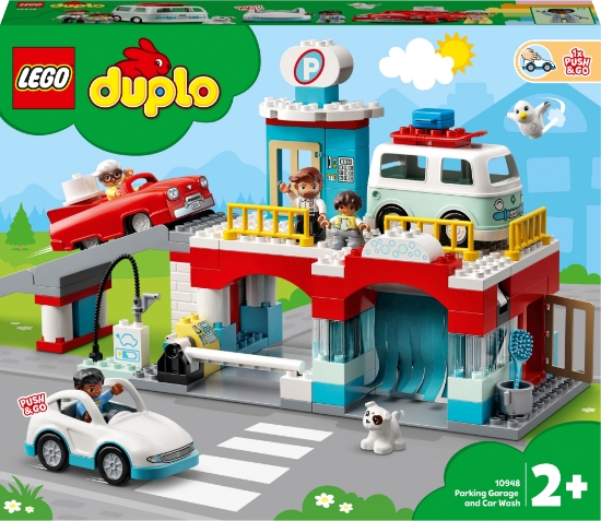 Slika LEGO® DUPLO® 10948 Javna garaža i praonica automobila