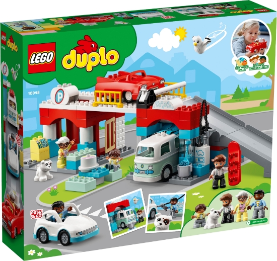 Slika LEGO® DUPLO® 10948 Javna garaža i praonica automobila