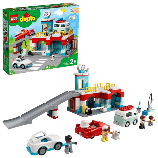 Slika LEGO® DUPLO® 10948 Javna garaža i praonica automobila