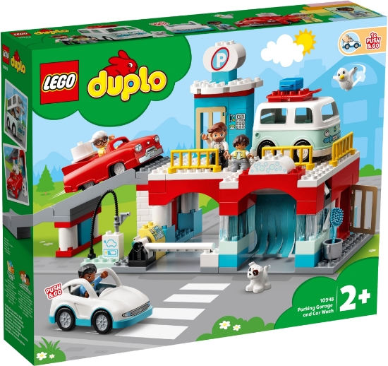 Slika LEGO® DUPLO® 10948 Javna garaža i praonica automobila