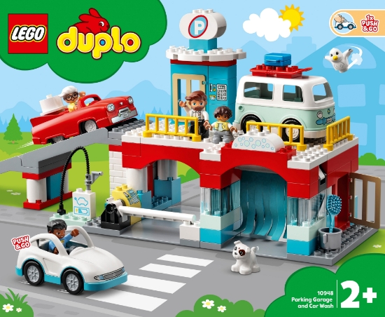 Slika LEGO® DUPLO® 10948 Javna garaža i praonica automobila