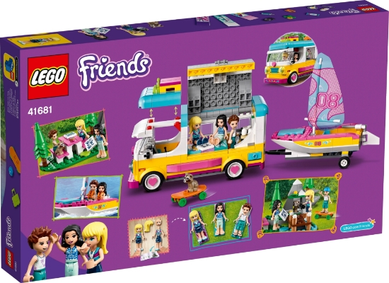 Slika LEGO® FRIENDS 41681 Šumski kamper i jedrilica