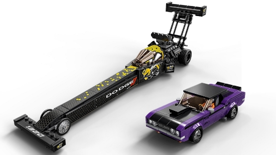 Slika LEGO® SPEED CHAMPIONS 76904 Mopar Dodge//SRT Top Fuel Dragster and 1970 Dodge Challenger T/A