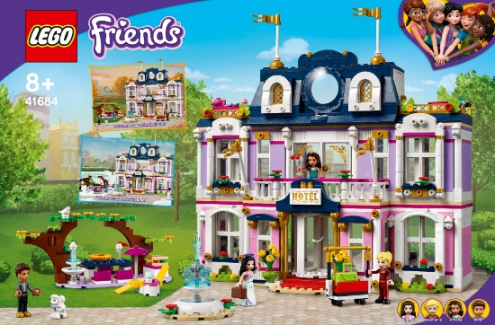 Slika LEGO® FRIENDS 41684 Hotel Grand u Heartlake Cityju