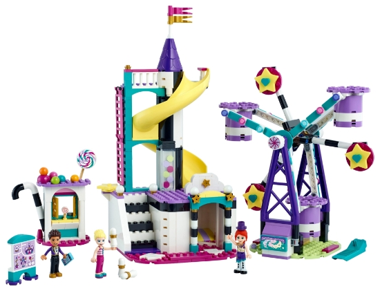 Slika LEGO® FRIENDS 41689 Magično veliko kolo i tobogan