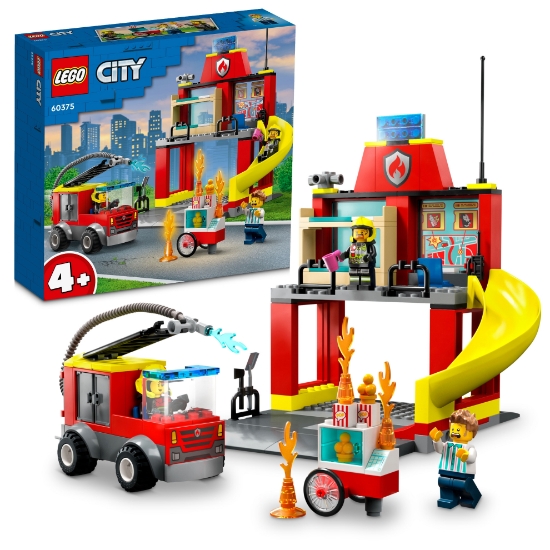 Slika LEGO® CITY 60375 Vatrogasna postaja i vatrogasni kamion