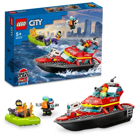 Slika LEGO® CITY 60373 Vatrogasni čamac