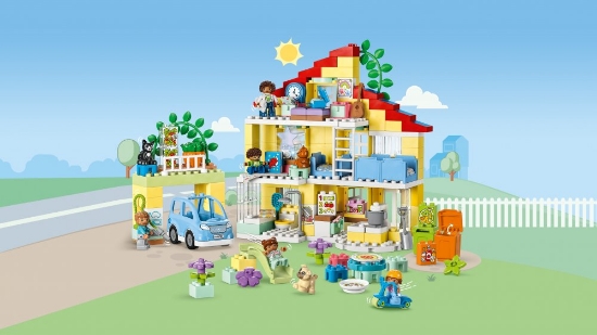 Slika LEGO® DUPLO® 10994 Obiteljska kuća 3-u-1