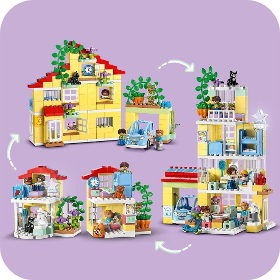 Slika LEGO® DUPLO® 10994 Obiteljska kuća 3-u-1