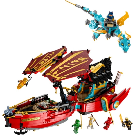 Slika LEGO® NINJAGO® 71797 Destiny's Bounty – utrka s vremenom