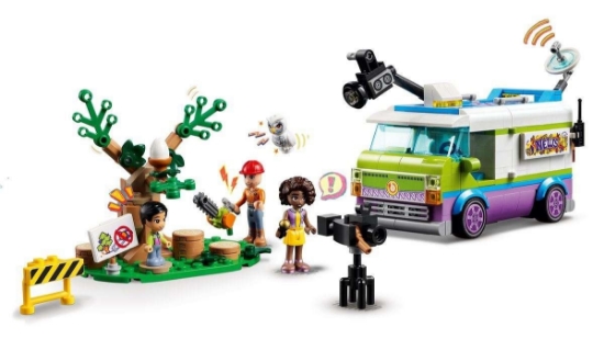 Slika LEGO® FRIENDS 41749 Novinarski kombi